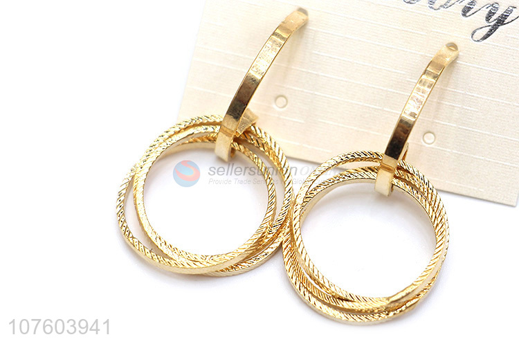 Hot products fashion circle earrings women statement earrings