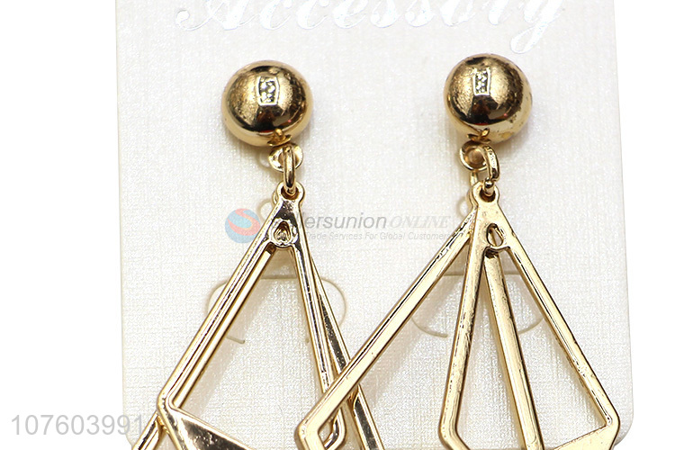 Low price geometric statement earrings fashion drop earrings