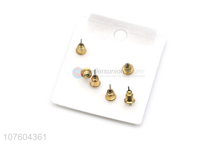 China manufacturer gold bar ear studs bar earring set mini earrings