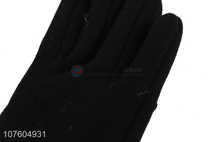 High quality women winter warm fleece gloves outdoor thickening gloves