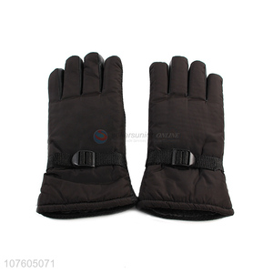 Most popular winter warm fleece lined gloves riding gloves for ladies