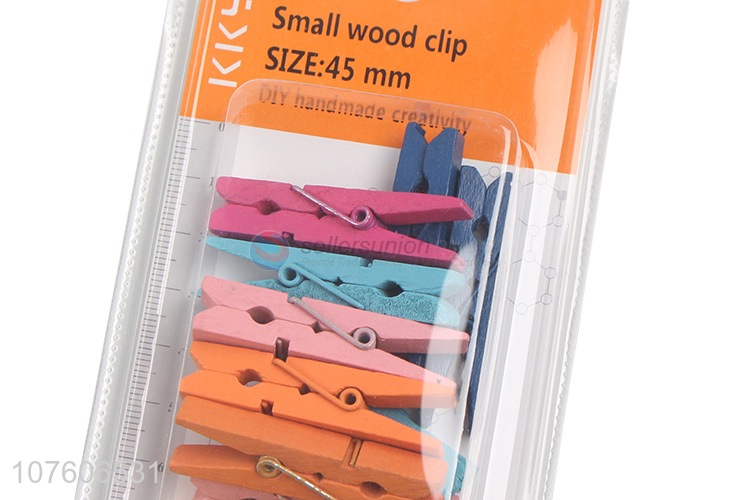 Best Quality 10 Pieces Small Wood Clip Multipurpose Clips