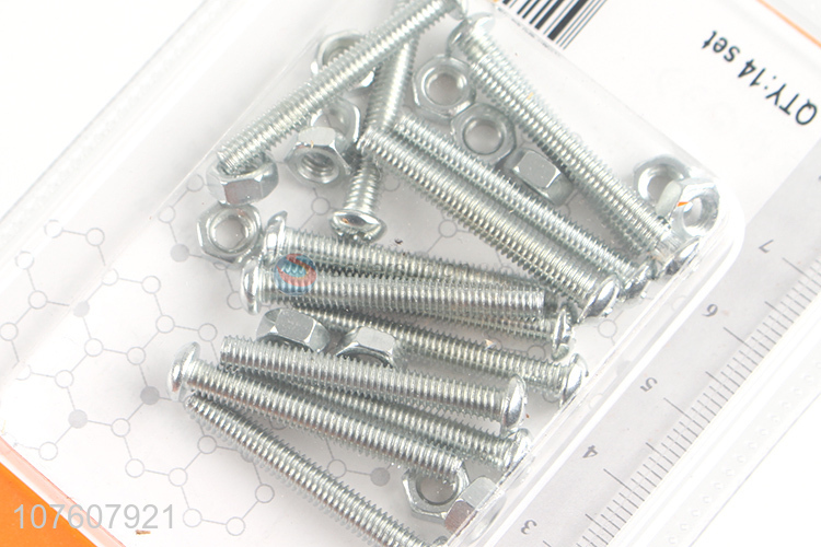 Good Quality Machine Screw Fastening Screw With Nut Set