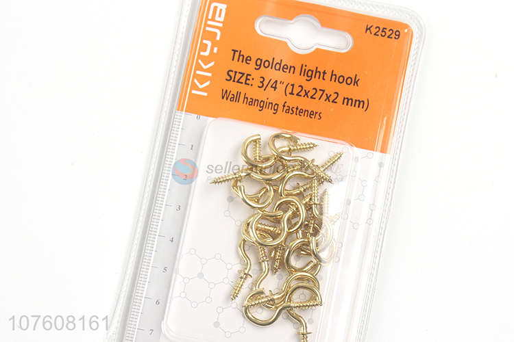 New Arrival Open Eye Cup Hook Light Hook Screw