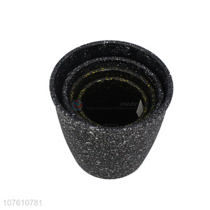 Good quality indoor modern <em>plastic</em> <em>flowerpot</em> imitated stone planter pot