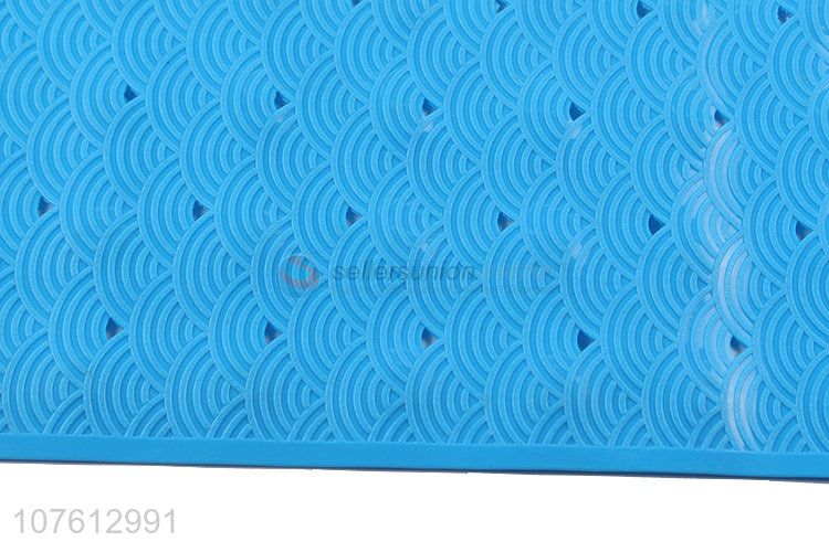 Good sale creative pattern anti-slip pvc bath mat with suction cup