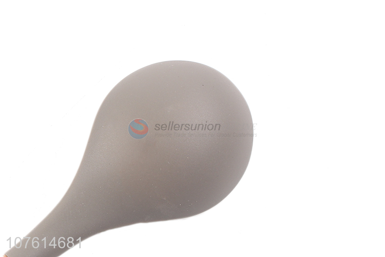 Low price safety non-stick silicone rice serving spoon with long handle