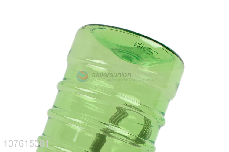 Low price clear colorful plastic water bottle portable drinking bottle