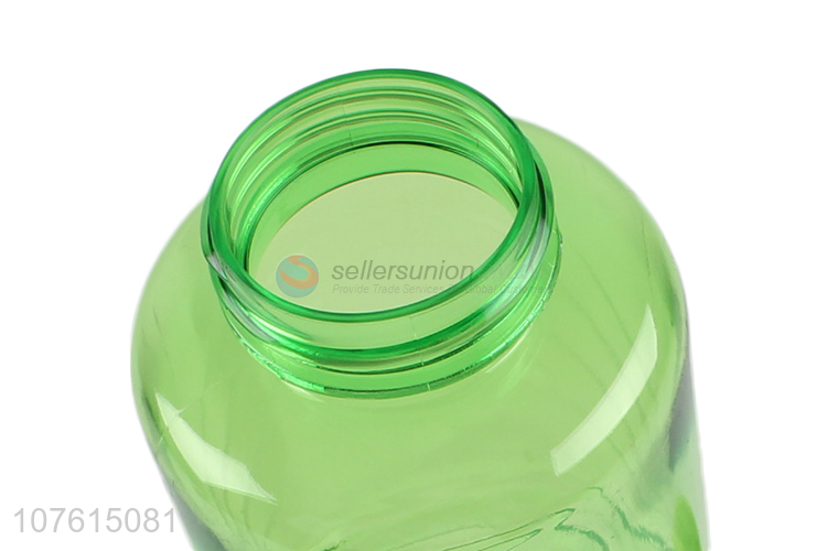 Low price clear colorful plastic water bottle portable drinking bottle