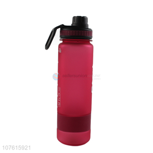 Large capacity colorful leak proof water bottle space cup