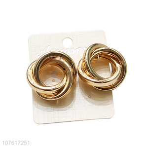 Fashion Design Metal Earring Popular Ear Stud For Sale