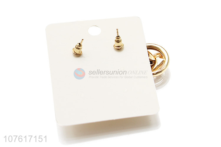 Good Quality Metal Ear Stud Ladies Earring For Sale