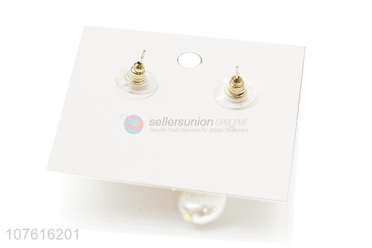 Good Quality Heart Shape Alloy Stud Earring For Sale