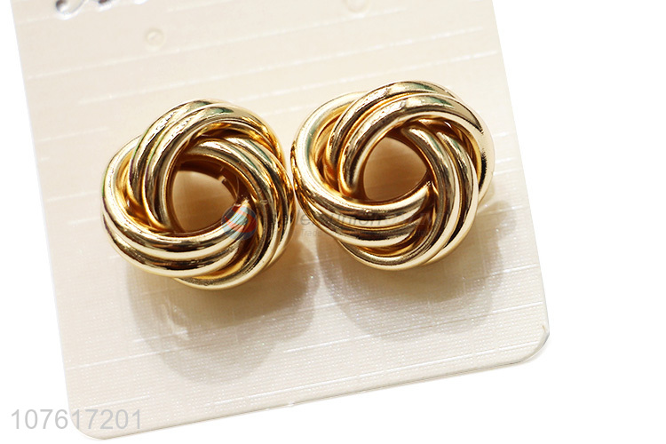 New Style Handmade Metal Ear Stud Beautiful Stud Earring