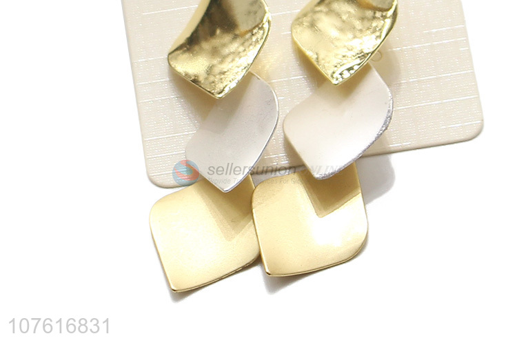 Best Sale Irregular Shape Eardrop Elegant Stud Earring