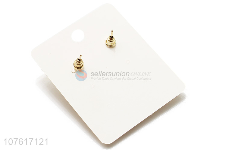 Low Price Metal Earring Fashion Ear Stud Wholesale