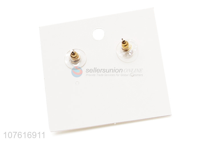 China Manufactured Fashion Earring Elegant Alloy Ear Stud