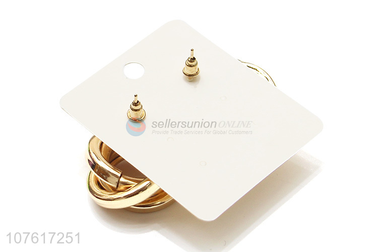 Fashion Design Metal Earring Popular Ear Stud For Sale