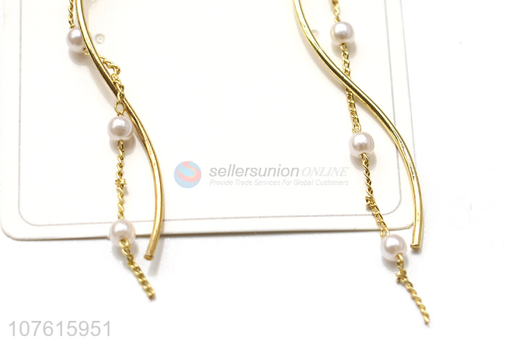 Delicate Design Alloy Eardrop Fashion Earings For Ladies