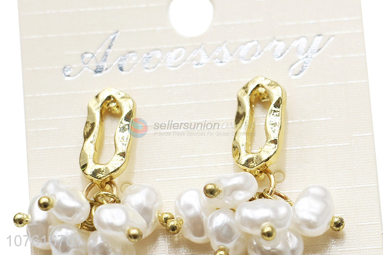 Custom Fashion Accessories Women Wedding Earring Ladies Eardrop