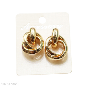 Wholesale Good Price Gold Stud Earring Fashion Jewelry