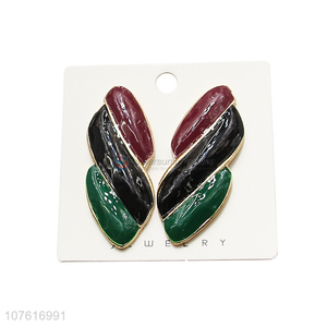 New Style Fashion Colorful Earring Popular Alloy Jewelry