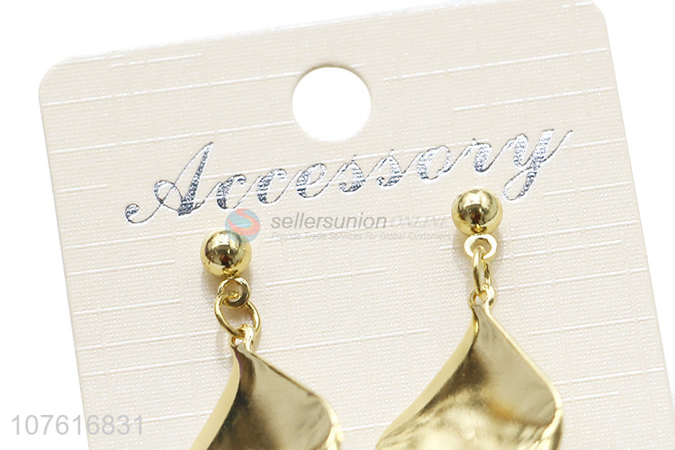 Best Sale Irregular Shape Eardrop Elegant Stud Earring