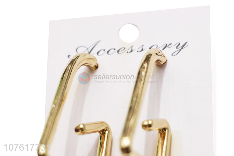 Fashion Stud Earrings Popular Alloy Eardrop Ladies Ear Ring