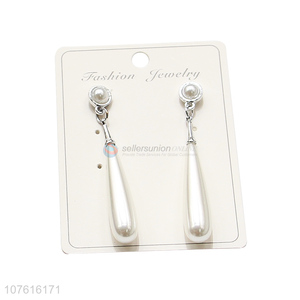 Simple Style Alloy Earring Fashion Ladies Eardrop