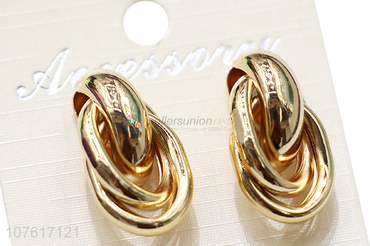 Low Price Metal Earring Fashion Ear Stud Wholesale