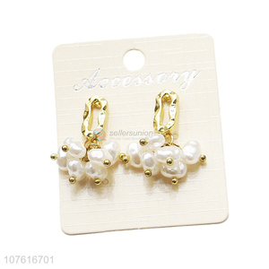 Custom Fashion Accessories Women Wedding Earring Ladies Eardrop