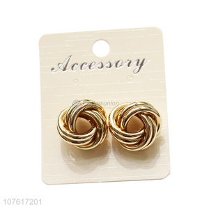 New Style Handmade Metal Ear Stud Beautiful Stud Earring