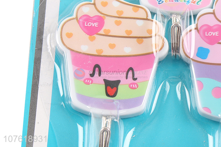 Cute kitchen wall hooks home decor plastic hook