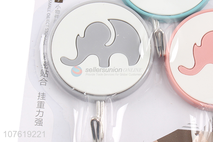 Creative cute cartoon sticky hook kitchen animal shape sticky hook