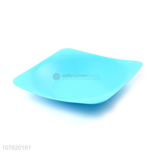 Wholesale Colorful Square Plate Plastic Fruit Plate