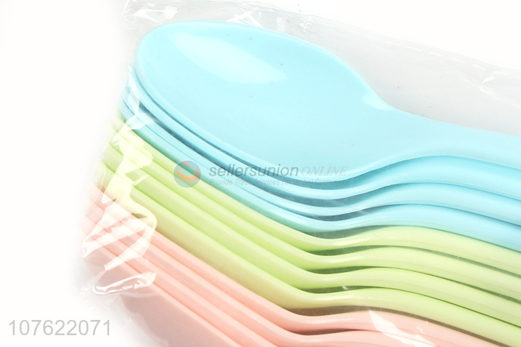 disposable plastic spoon