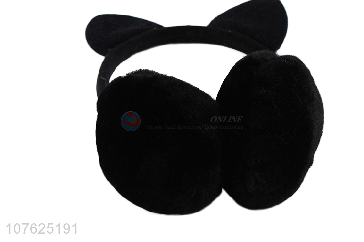 Most popular winter windproof fluffy ear muff warm plush ear warmer