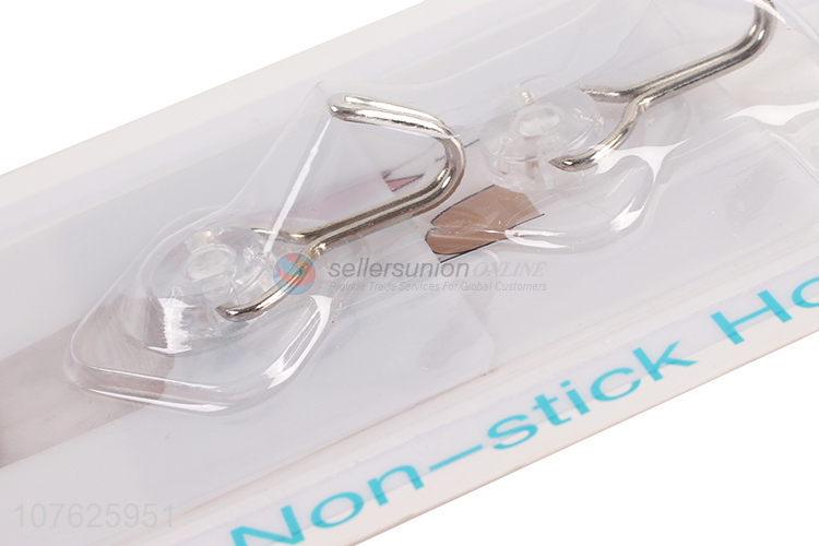 Low price strong adhesive wall hooks removable plastic sticky hook