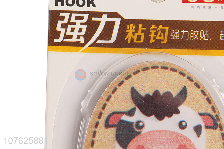 Hot sale durable kitchen wall hooks strong viscose wooden hook