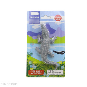 Good Quality Crocodile Shape Eraser Fashion Stationery