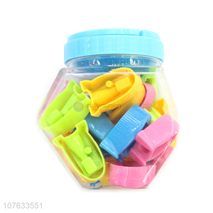 Creative Design Fashion Plastic Pencil Sharpener For Office