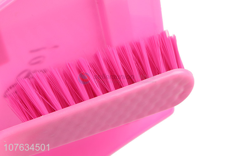 Good quality mini dustpan and brush set for desktop