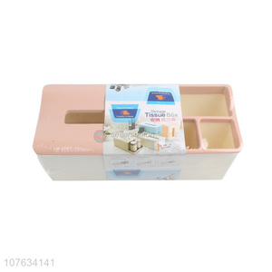 Good sale plastic paper towel box tissue box napkin container