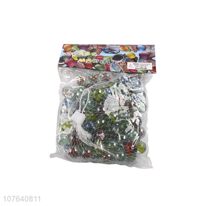 Hot-selling <em>crafts</em> eight-piece transparent <em>glass</em> ball bag of 400g