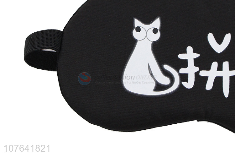 Factory price hanzi printed office nap eye mask travel eye patch