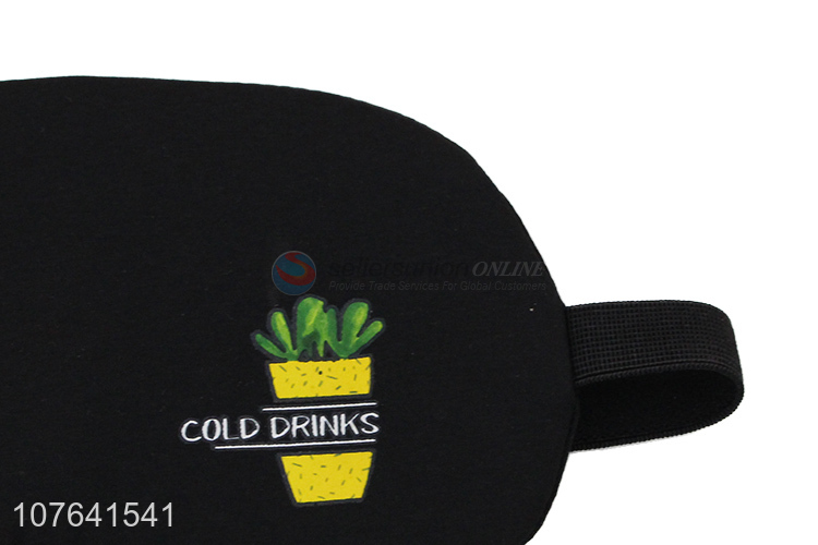 Most popular pot culture printed reusable comfortable travel sleep eye mask