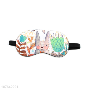 Wholesale cute cartoon rabbit gel sleep eye mask office eye mask