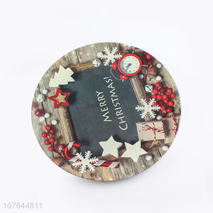 Hot selling Christmas style sticker holiday snack tray