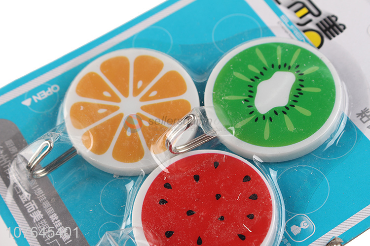 Good Quality Fruit Pattern Sticky Hook Cheap Adhesive Hook