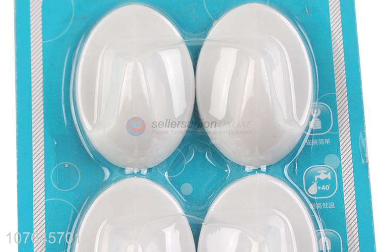 Good Quality White Sticky Hook Strong Adhesive Hook